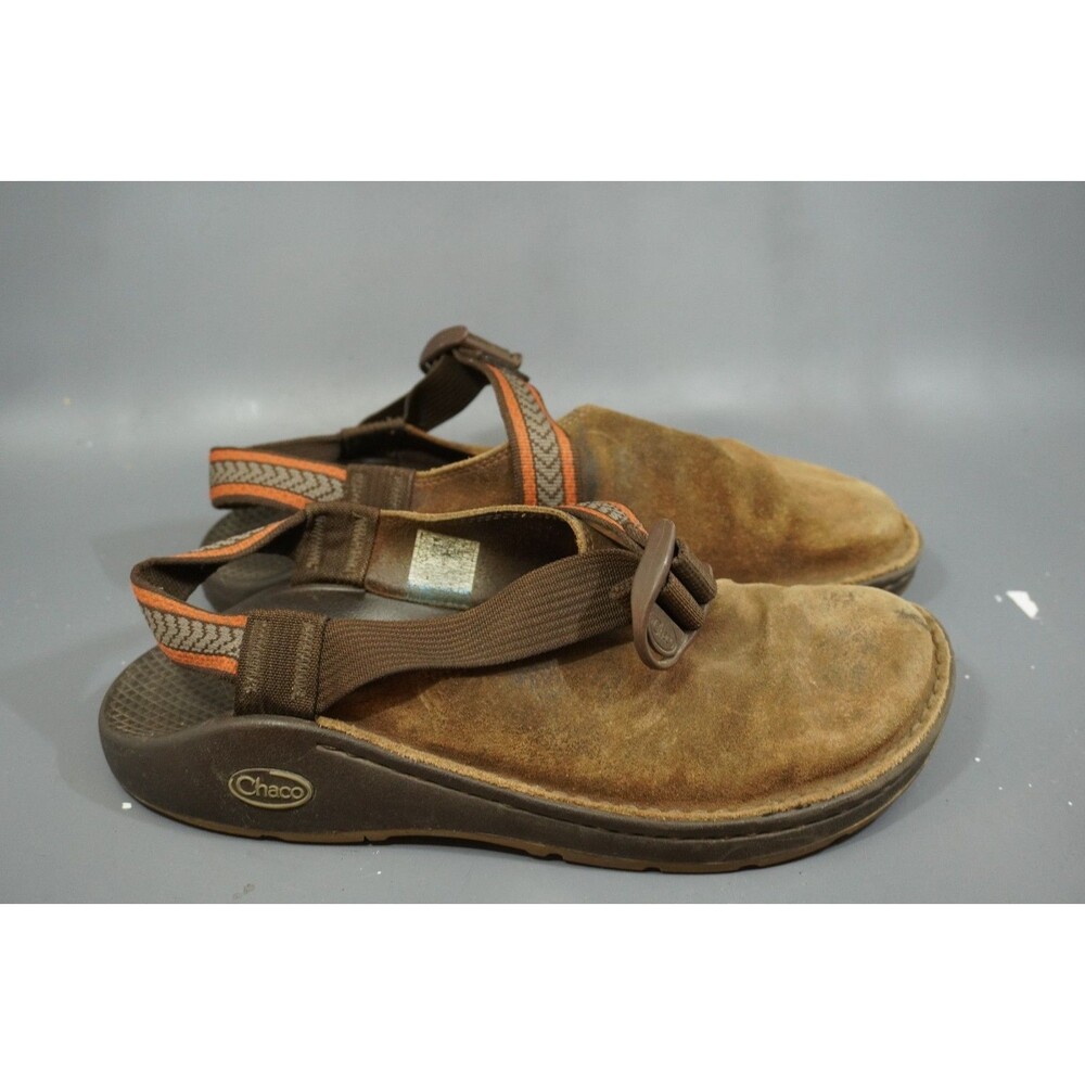 Vintage Chaco Toecoop Leather Clog Men’s Size 9.5 Vibram Sole Slide